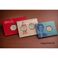 2025 Tudományos Akadémia - 2024.Batthyány - 2023 Petőfi, első napi veretek, diszcsomagolásban, sorszámmal 